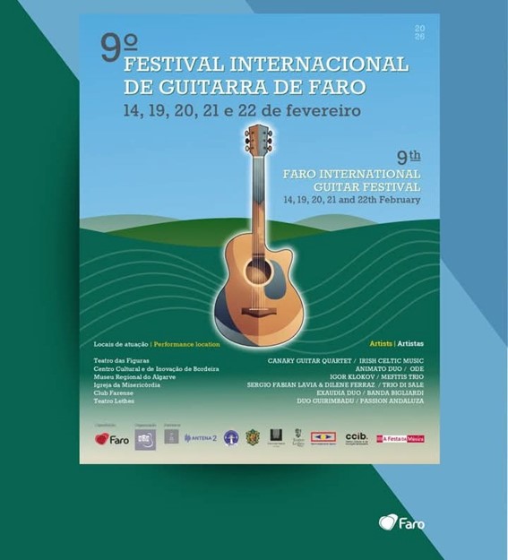 A guitarra volta a ecoar em Faro dia 14 de fevereiro