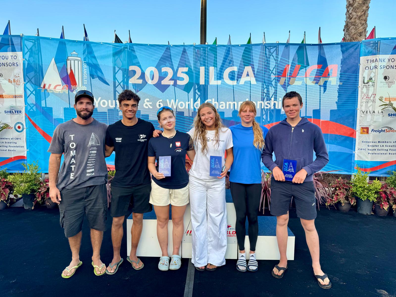 Ginásio Clube Naval no Campeonato do Mundo de ILCA 6